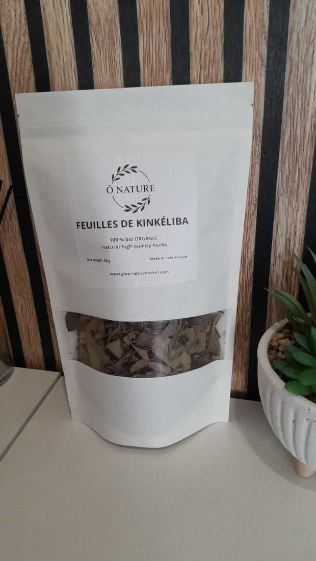 Feuilles de Kinkeliba Séchées Bio 50g – Infusion Naturelle Détox & Bien-Être