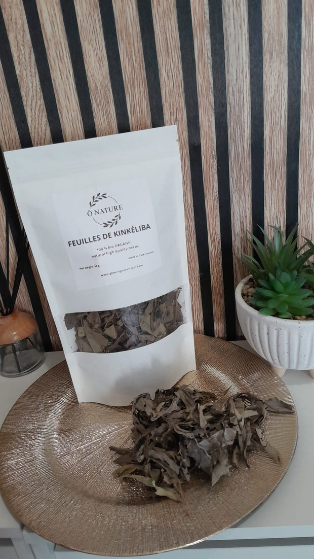 Feuilles de Kinkeliba Séchées Bio 50g – Infusion Naturelle Détox & Bien-Être